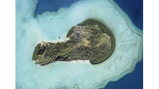 Hòn đảo mang hình dáng kỳ dị này nằm ở thiên đường du lịch Fiji